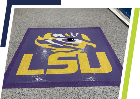 Concrete with Logo